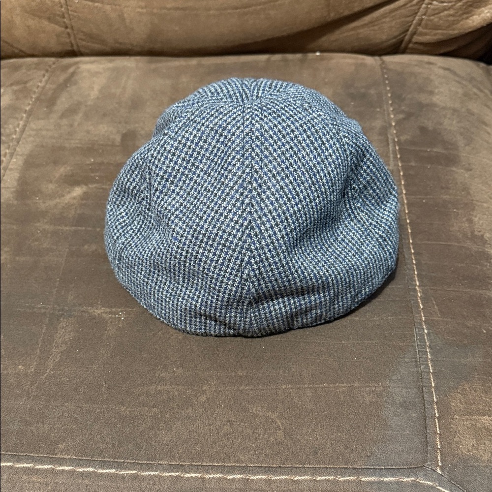Blue Houndstooth Cap - Picture 4 of 6